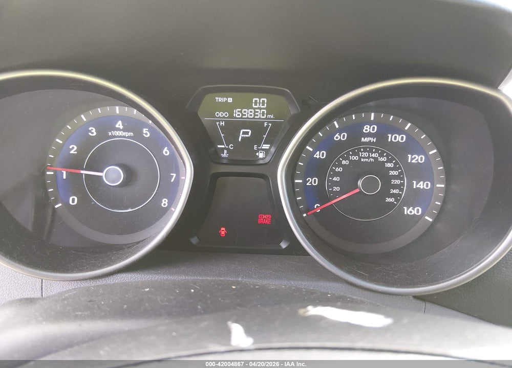 2011 HYUNDAI ELANTRA VIN: 5NPDH4AE6BH016351