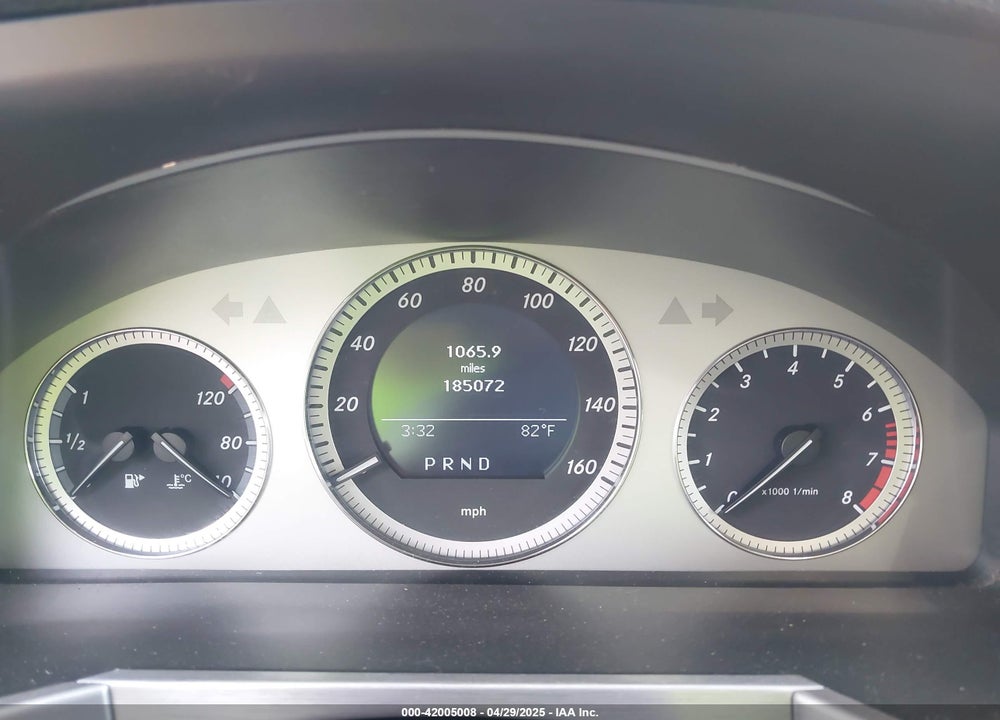 2011 MERCEDES-BENZ GLK-CLASS VIN: WDCGG8HB5BF594125