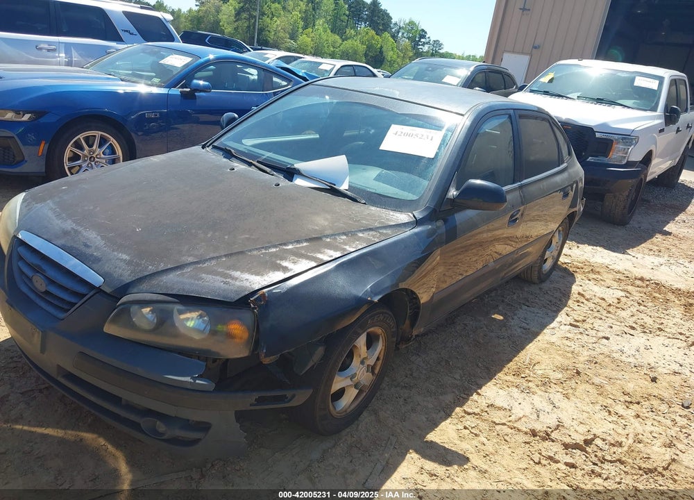 2005 HYUNDAI ELANTRA GLS/GT VIN: KMHDN56D35U150190