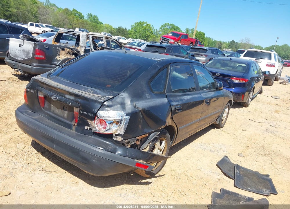 2005 HYUNDAI ELANTRA GLS/GT VIN: KMHDN56D35U150190