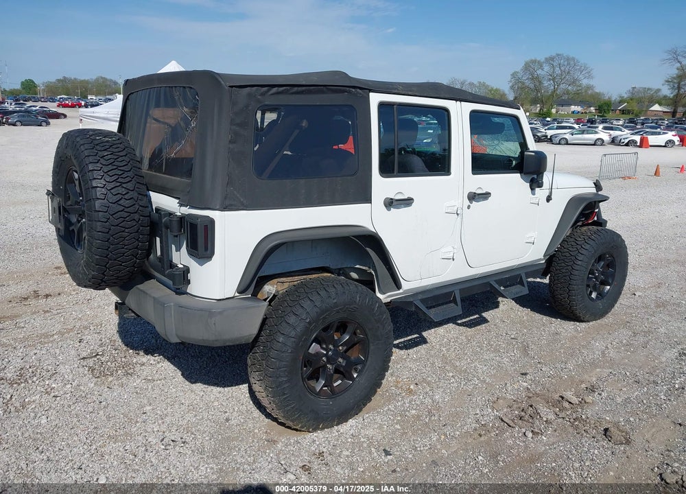 2013 JEEP WRANGLER UNLIMITED SPORT VIN: 1C4BJWDGXDL701777