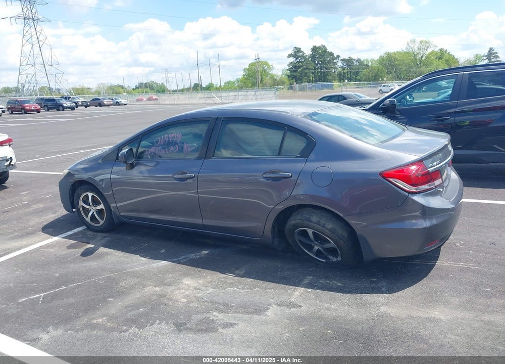 2015 HONDA CIVIC VIN: 19XFB2F74FE019994