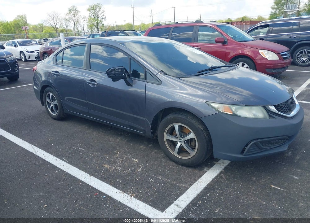 2015 HONDA CIVIC VIN: 19XFB2F74FE019994