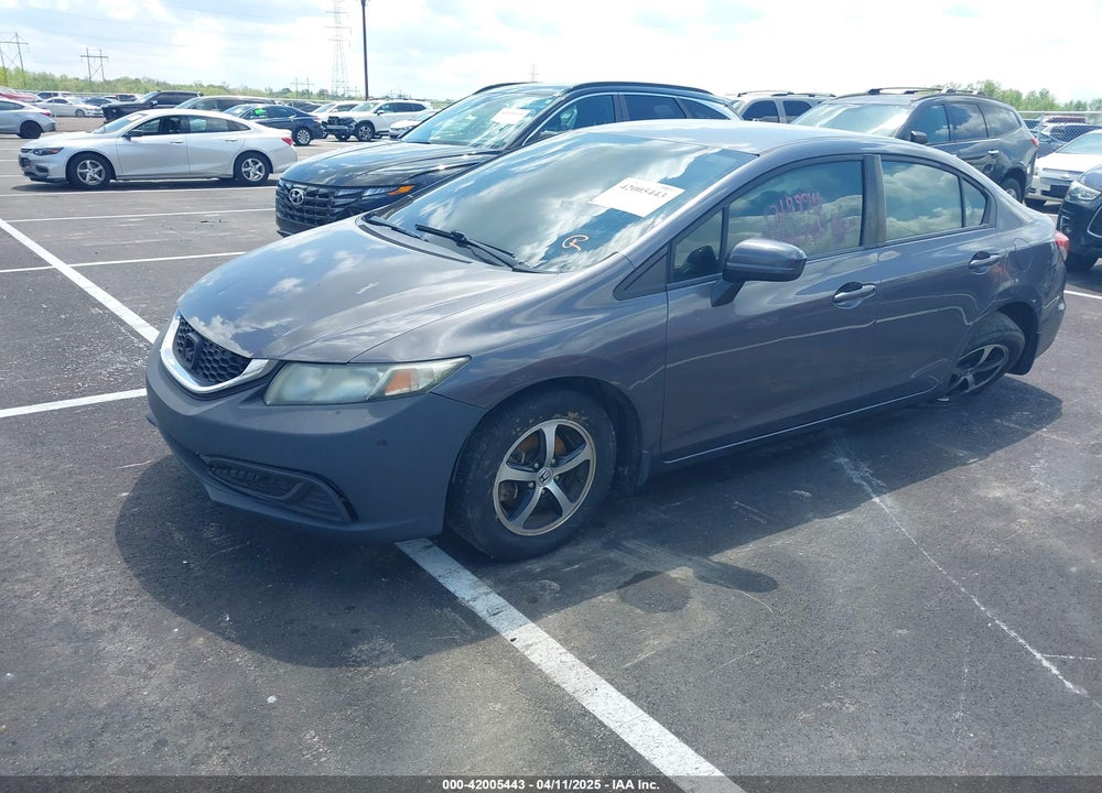 2015 HONDA CIVIC VIN: 19XFB2F74FE019994