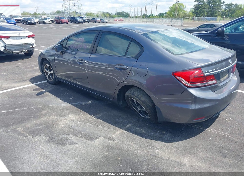 2015 HONDA CIVIC VIN: 19XFB2F74FE019994