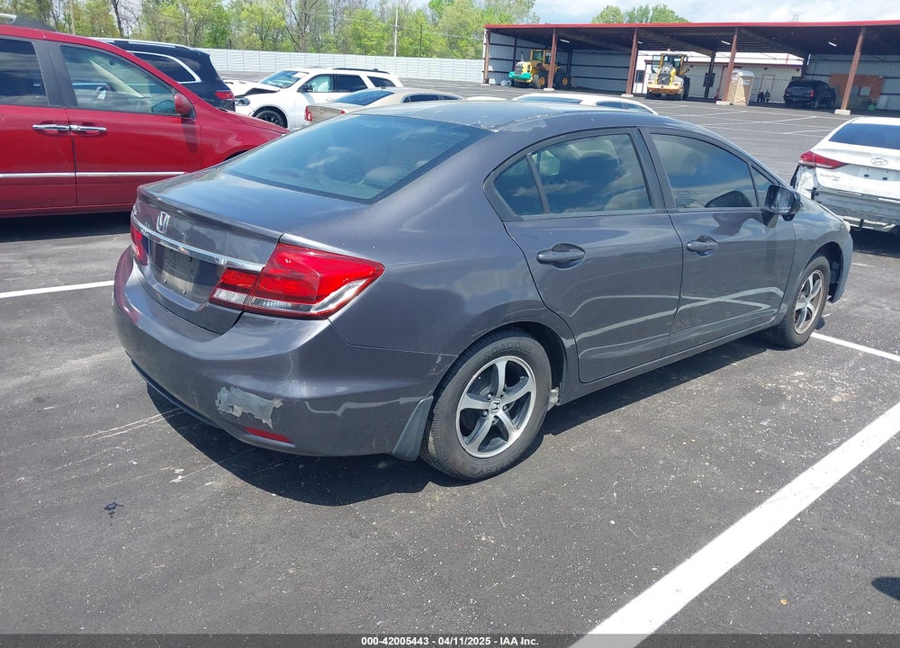 2015 HONDA CIVIC VIN: 19XFB2F74FE019994