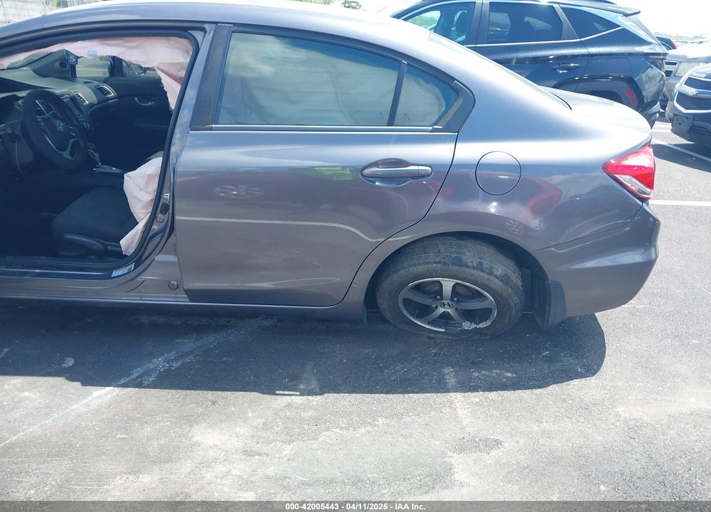 2015 HONDA CIVIC VIN: 19XFB2F74FE019994