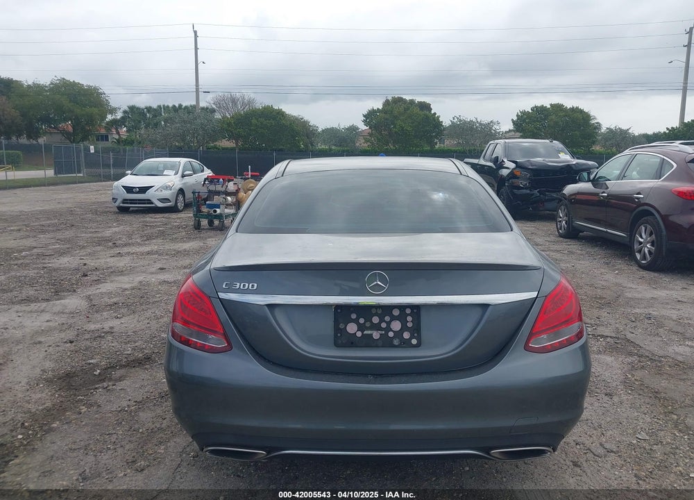 2017 MERCEDES-BENZ C 300 VIN: 55SWF4JB9HU205974