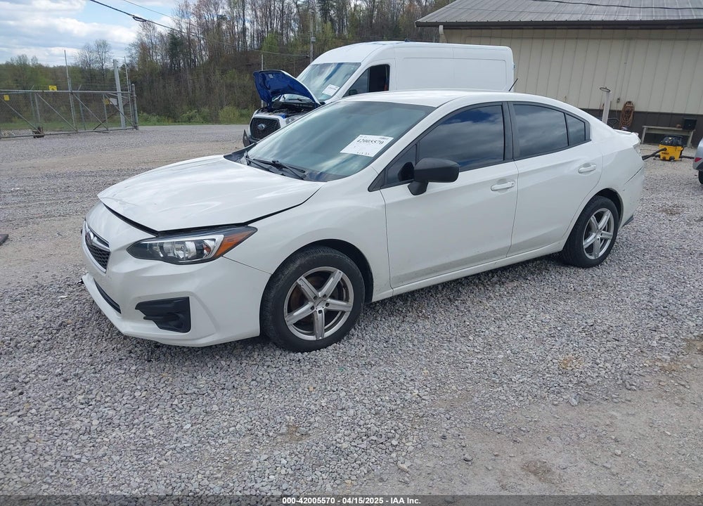 2019 SUBARU IMPREZA VIN: 4S3GKAA6XK3607624