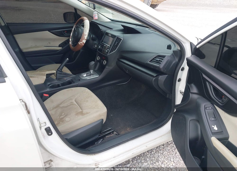 2019 SUBARU IMPREZA VIN: 4S3GKAA6XK3607624