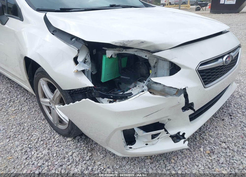 2019 SUBARU IMPREZA VIN: 4S3GKAA6XK3607624