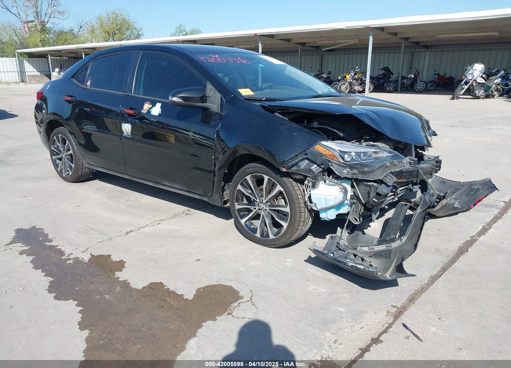 2018 TOYOTA COROLLA SE VIN: 2T1BURHE9JC034740