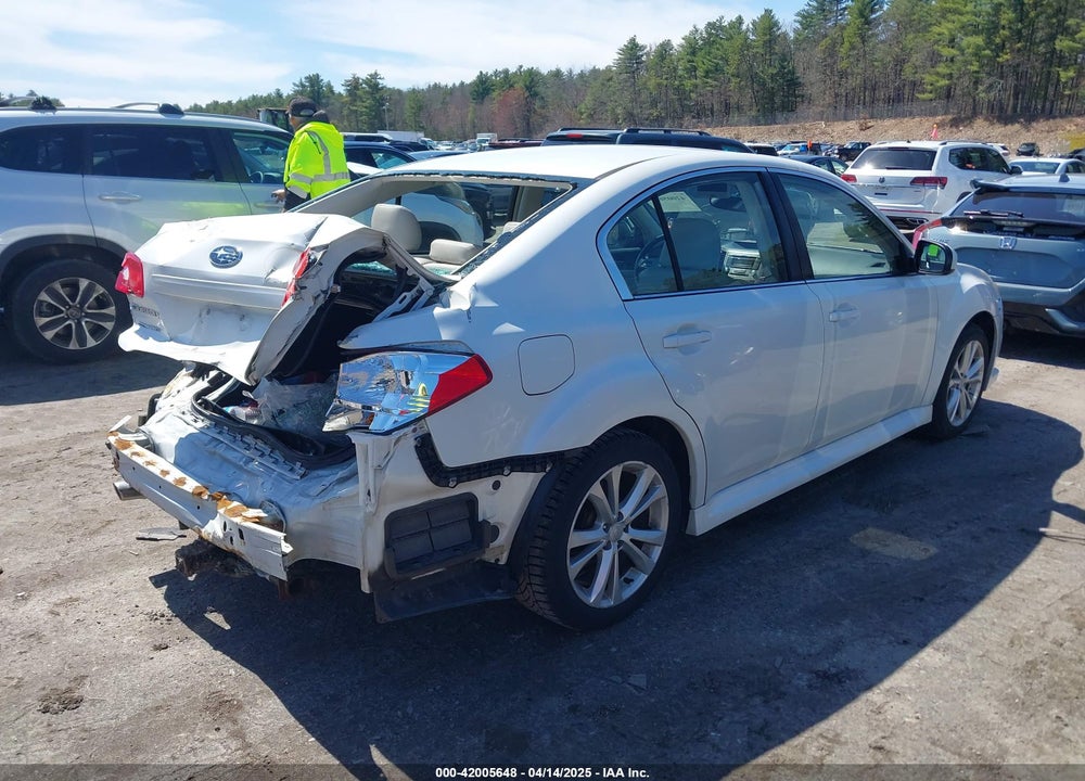 2013 SUBARU LEGACY VIN: 4S3BMBC67D3034238