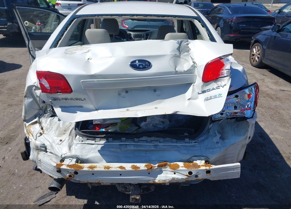 2013 SUBARU LEGACY VIN: 4S3BMBC67D3034238