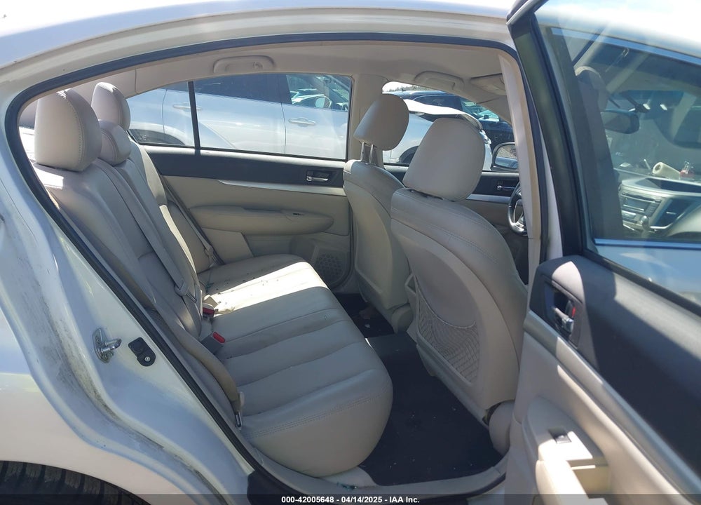 2013 SUBARU LEGACY VIN: 4S3BMBC67D3034238