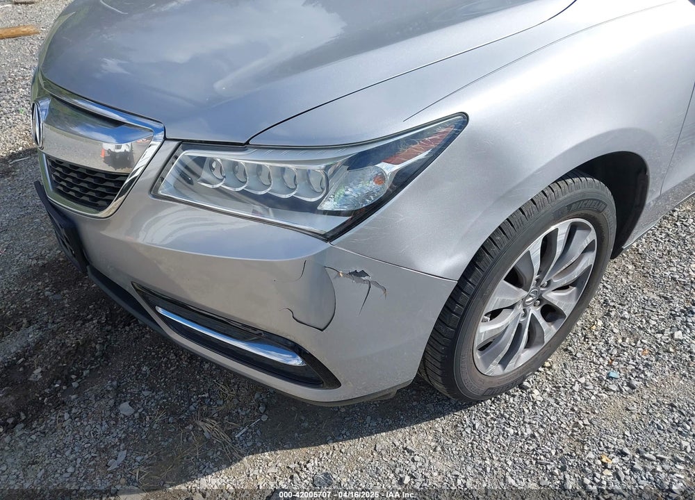 2015 ACURA MDX TECHNOLOGY PACKAGE VIN: 5FRYD4H41FB019638