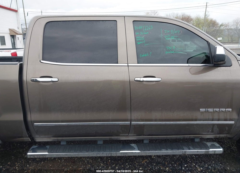 2015 GMC SIERRA 1500 SLT VIN: 3GTU2VEC5FG272625