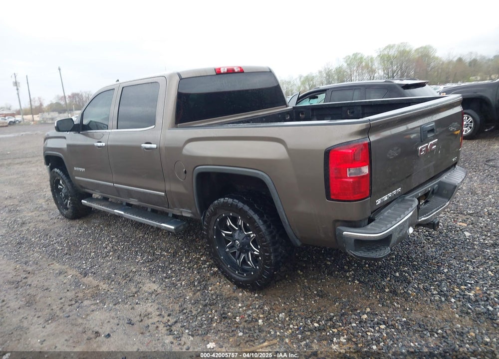 2015 GMC SIERRA 1500 SLT VIN: 3GTU2VEC5FG272625