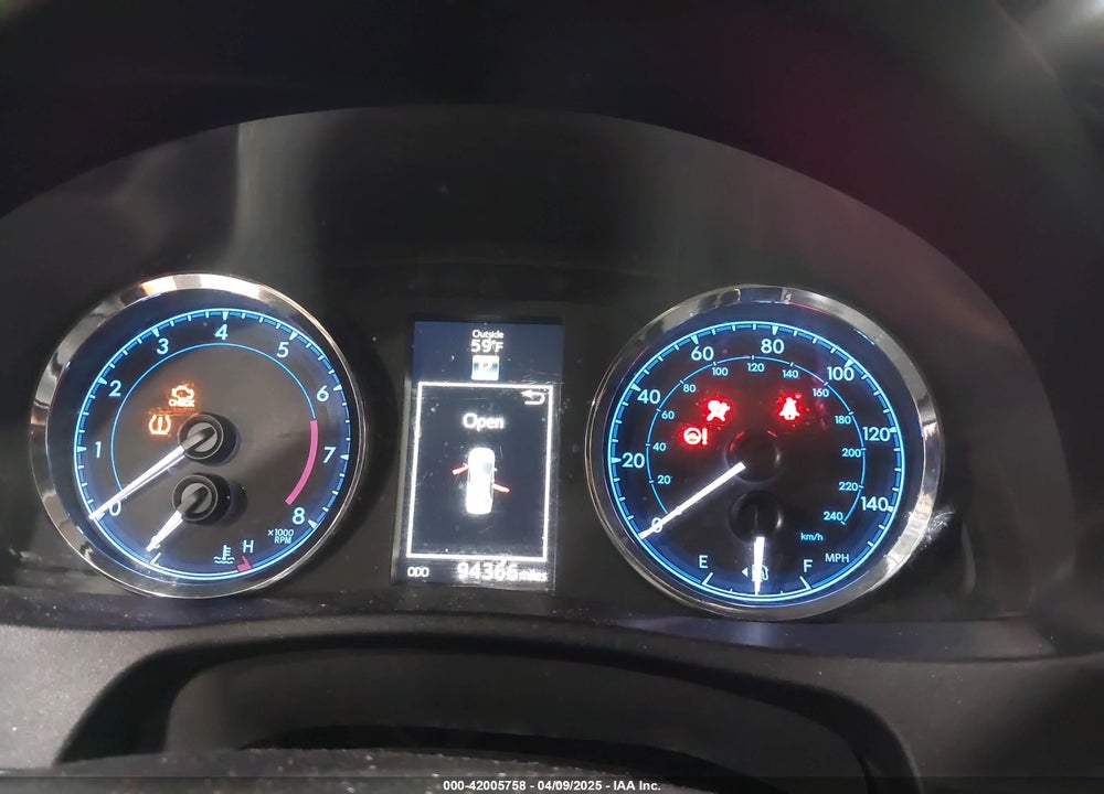 2017 TOYOTA COROLLA VIN: 2T1BURHEXHC747351