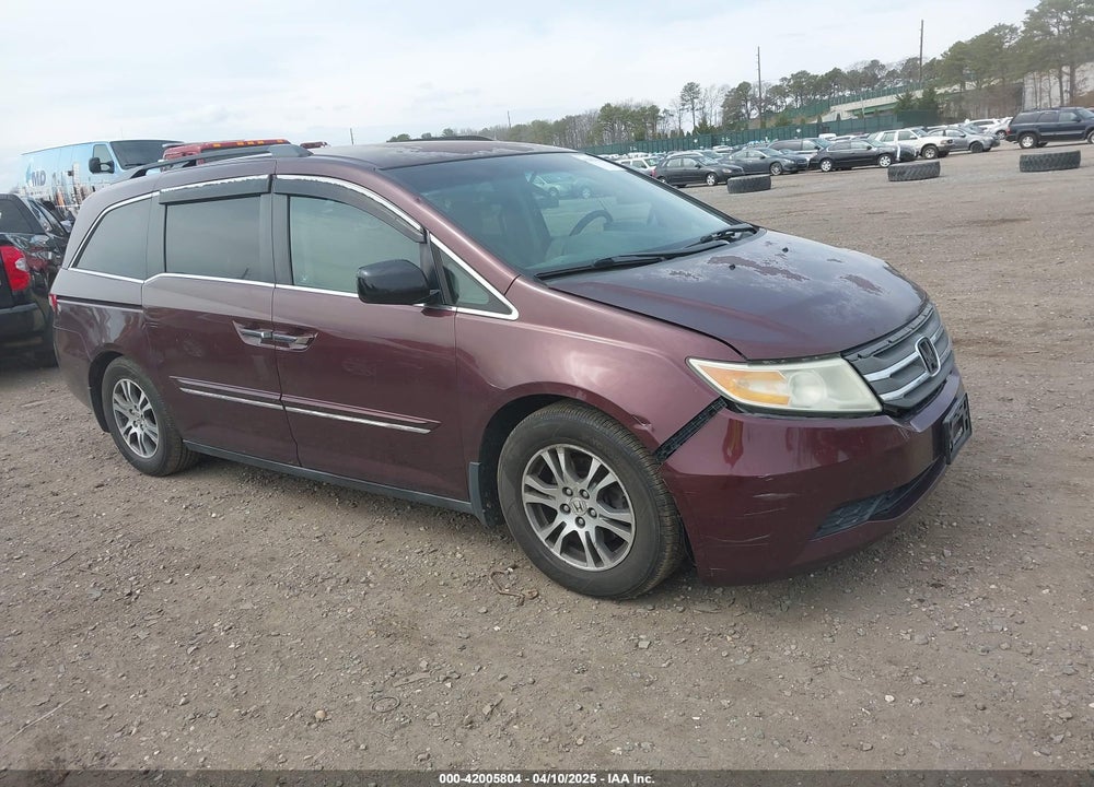 2011 HONDA ODYSSEY EX VIN: 5FNRL5H43BB029161