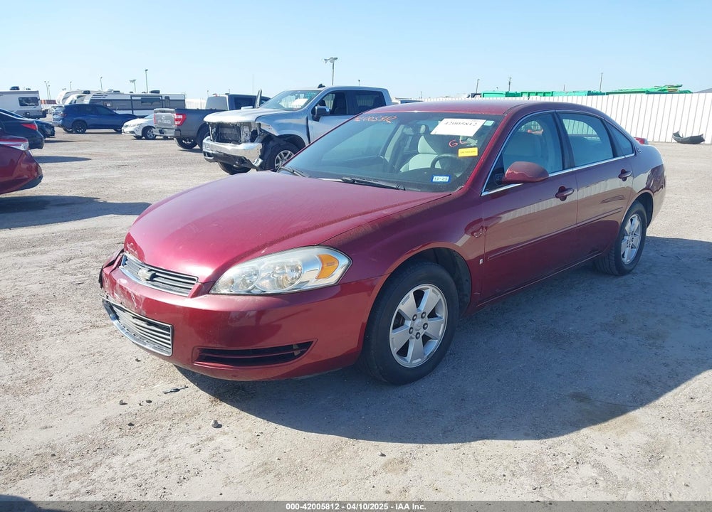 2008 CHEVROLET IMPALA LT VIN: 2G1WT58KX89167738