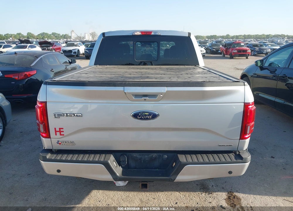 2015 FORD F-150 VIN: 1FTEW1CF3FKD26236