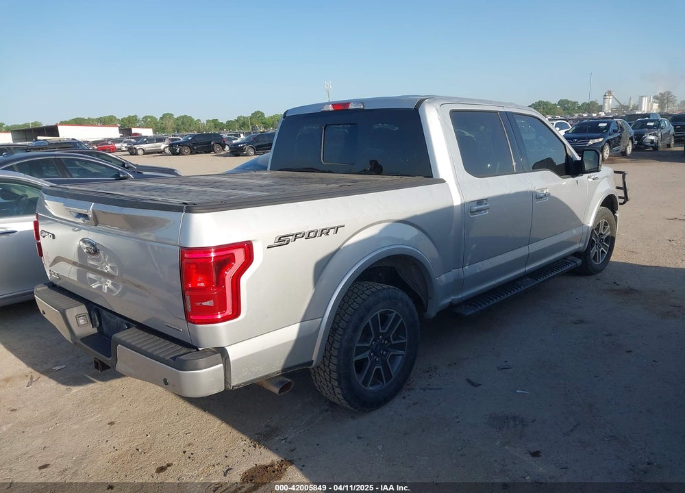 2015 FORD F-150 VIN: 1FTEW1CF3FKD26236