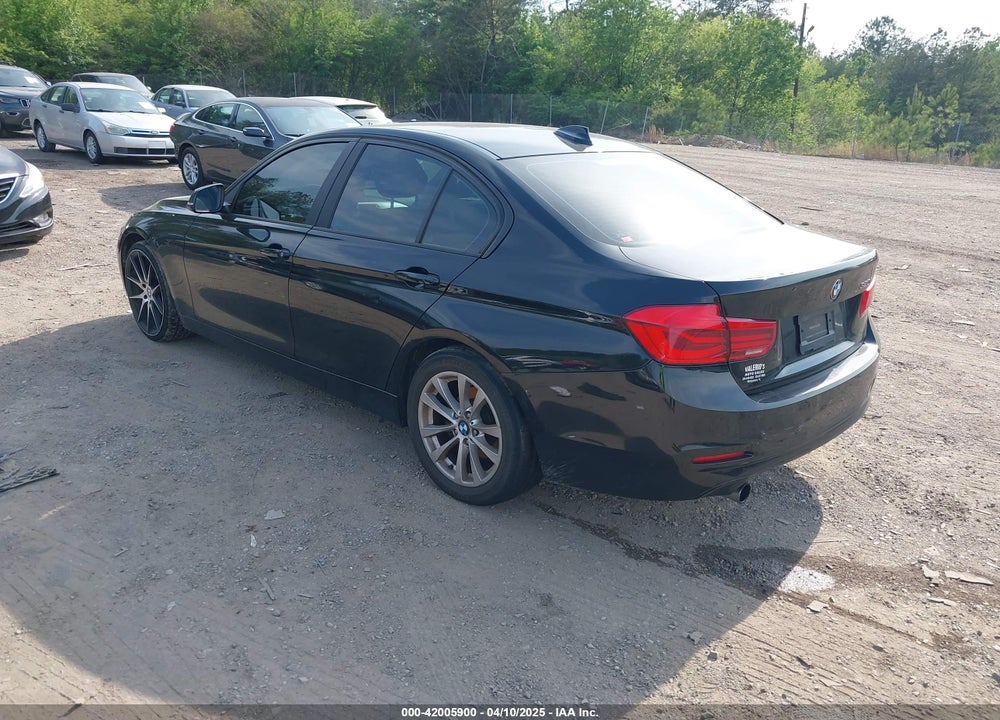 2017 BMW 320I VIN: WBA8E1G55HNU15029