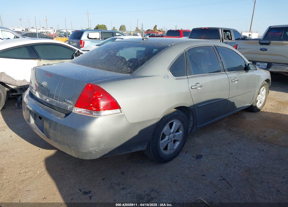 2007 CHEVROLET IMPALA LT VIN: 2G1WT58K379195878