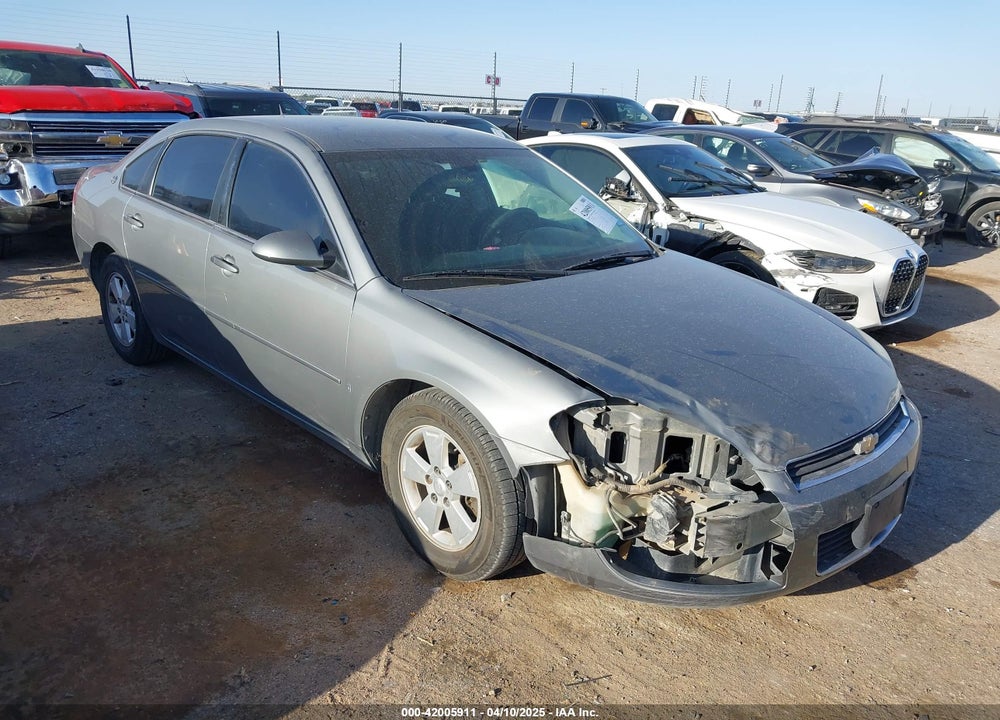 2007 CHEVROLET IMPALA LT VIN: 2G1WT58K379195878