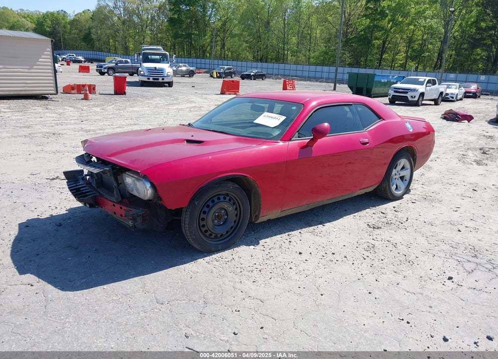 2013 DODGE CHALLENGER VIN: 2C3CDYAG2DH511453