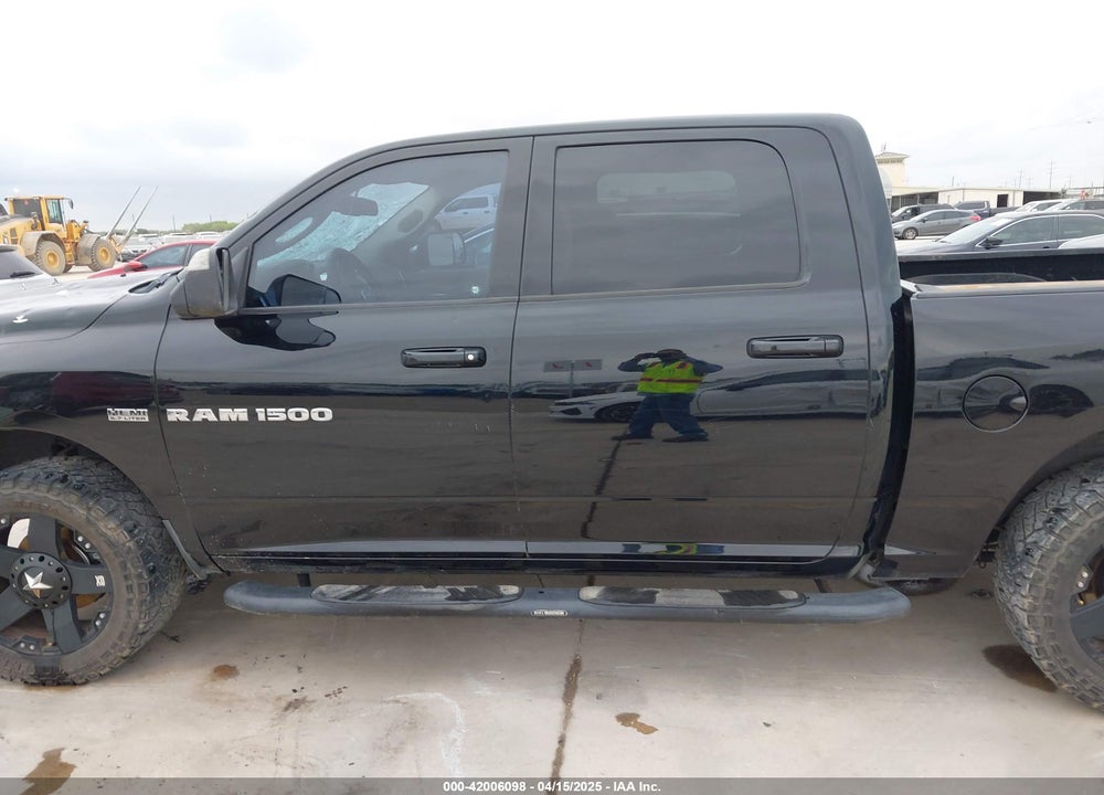2012 RAM 1500 SPORT VIN: 1C6RD7MT2CS186522