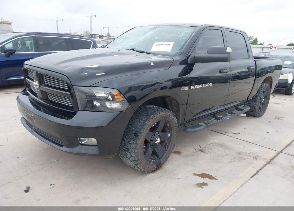 2012 RAM 1500 SPORT VIN: 1C6RD7MT2CS186522