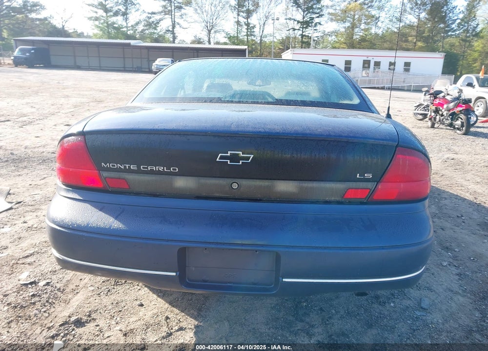 1995 CHEVROLET MONTE CARLO VIN: 2G1WW12M8S9225752