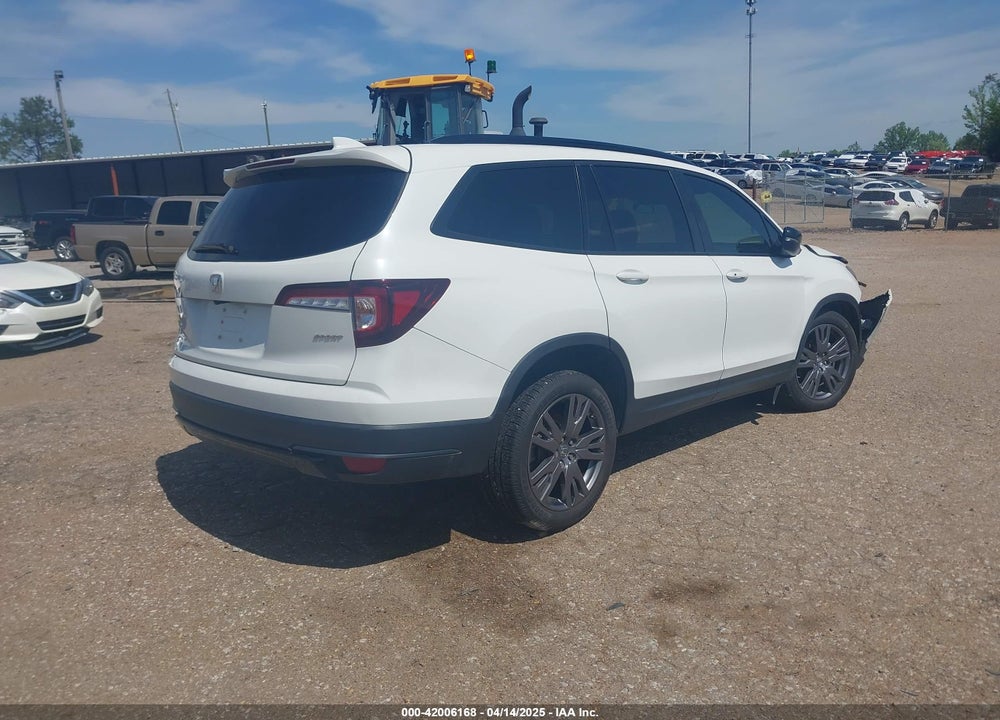 2022 HONDA PILOT VIN: 5FNYF5H33NB017719