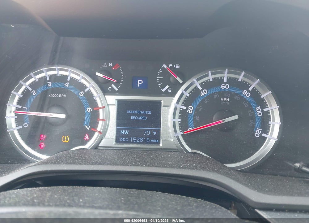 2015 TOYOTA 4RUNNER VIN: JTEZU5JR7F5103722