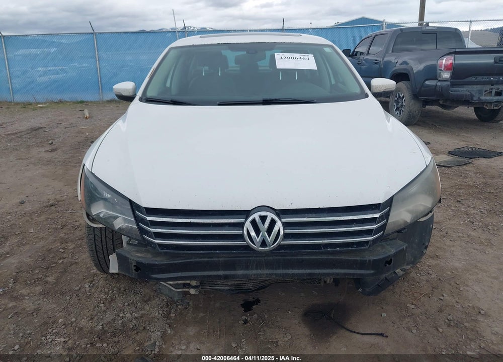 2013 VOLKSWAGEN PASSAT 2.5L SE VIN: 1VWBP7A34DC150667