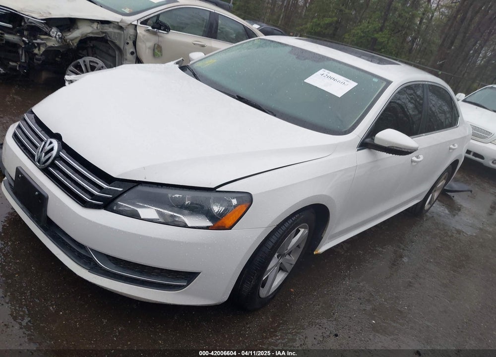 2012 VOLKSWAGEN PASSAT 2.5L SE VIN: 1VWBP7A3XCC097665