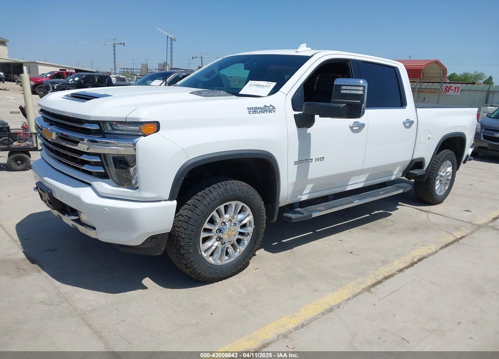 2021 CHEVROLET SILVERADO 2500HD 4WD STANDARD BED HIGH COUNTRY VIN: 1GC4YREY3MF184575