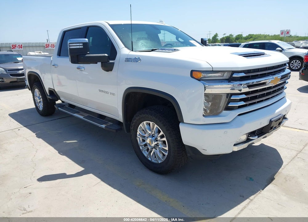 2021 CHEVROLET SILVERADO 2500HD 4WD STANDARD BED HIGH COUNTRY VIN: 1GC4YREY3MF184575