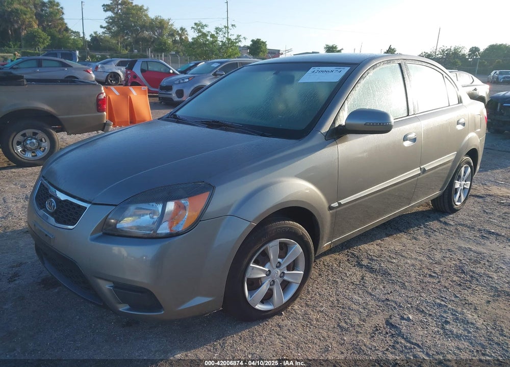 2011 KIA RIO VIN: KNADH4A37B6923356
