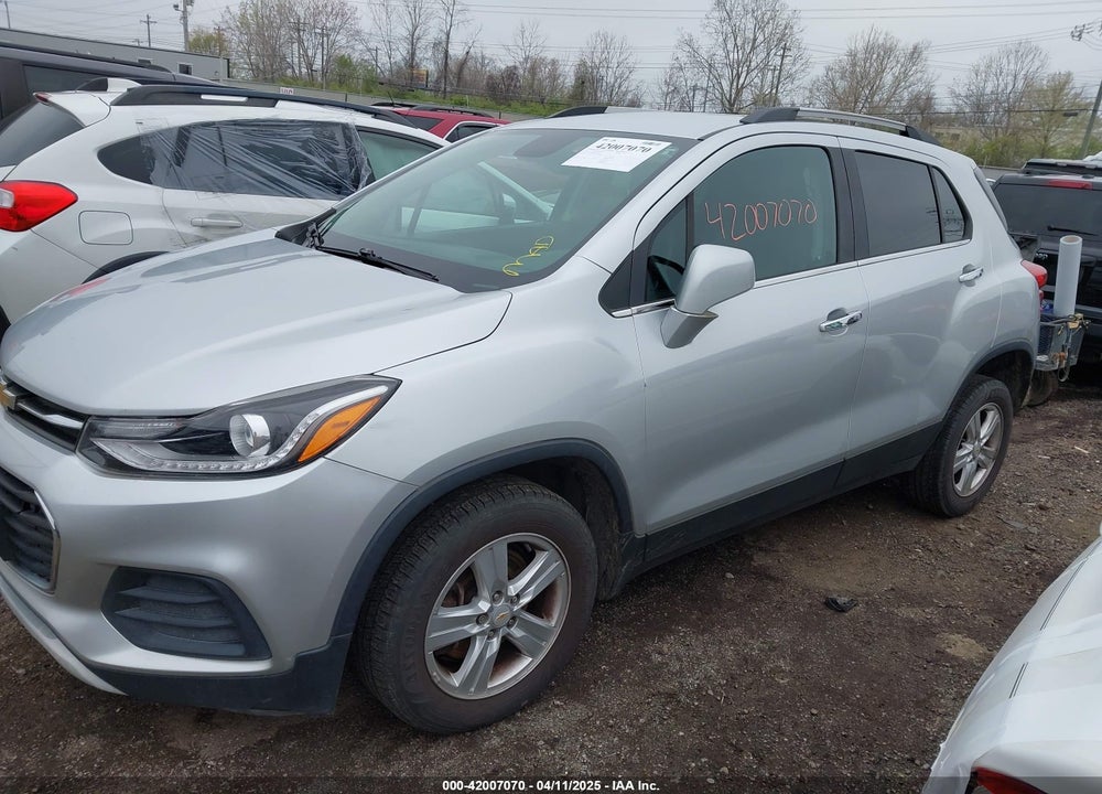 2017 CHEVROLET TRAX LT VIN: KL7CJPSB6HB185878