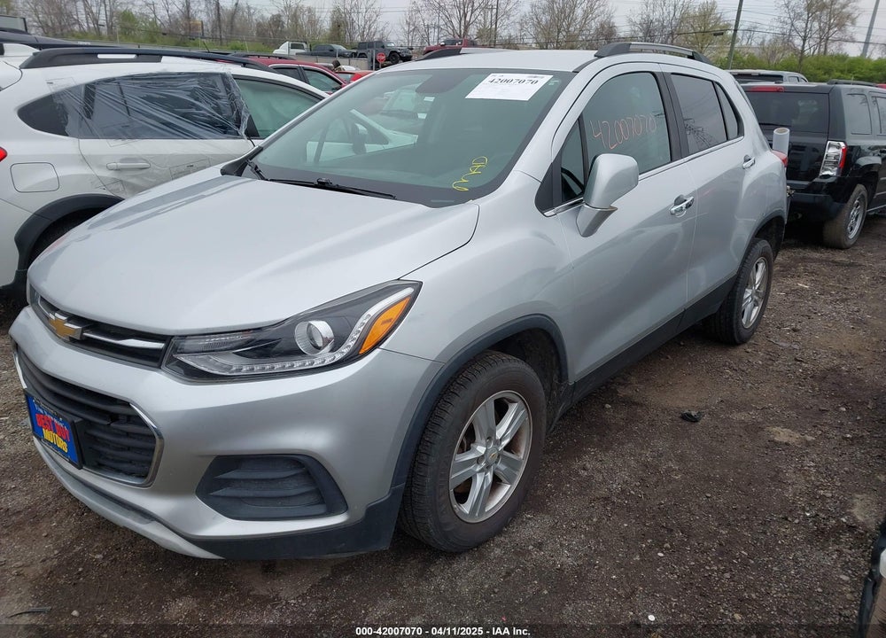 2017 CHEVROLET TRAX LT VIN: KL7CJPSB6HB185878