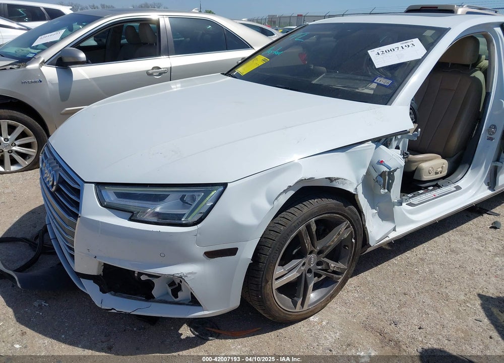2018 AUDI A4 2.0T TECH ULTRA PREMIUM/2.0T ULTRA PREMIUM VIN: WAULMAF45JA188122