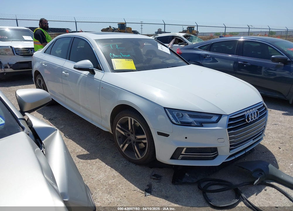 2018 AUDI A4 2.0T TECH ULTRA PREMIUM/2.0T ULTRA PREMIUM VIN: WAULMAF45JA188122