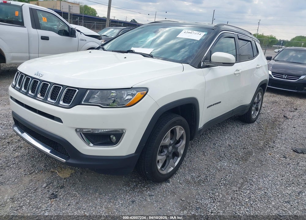 2018 JEEP COMPASS LIMITED 4X4 VIN: 3C4NJDCBXJT255847