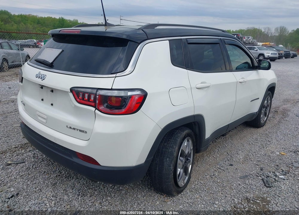 2018 JEEP COMPASS LIMITED 4X4 VIN: 3C4NJDCBXJT255847