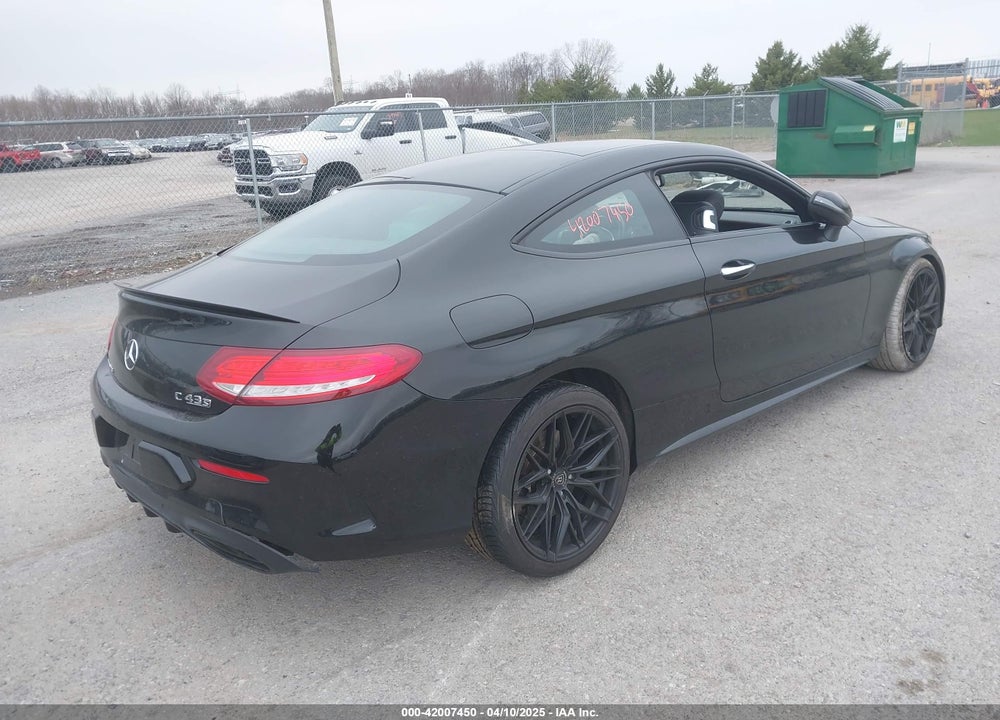 2017 MERCEDES-BENZ AMG C 43 4MATIC VIN: WDDWJ6EB1HF475157