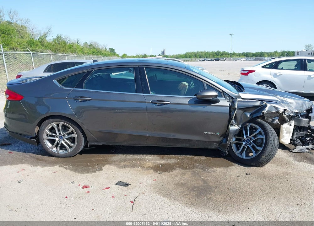 2017 FORD FUSION HYBRID VIN: 3FA6P0LU0HR195992