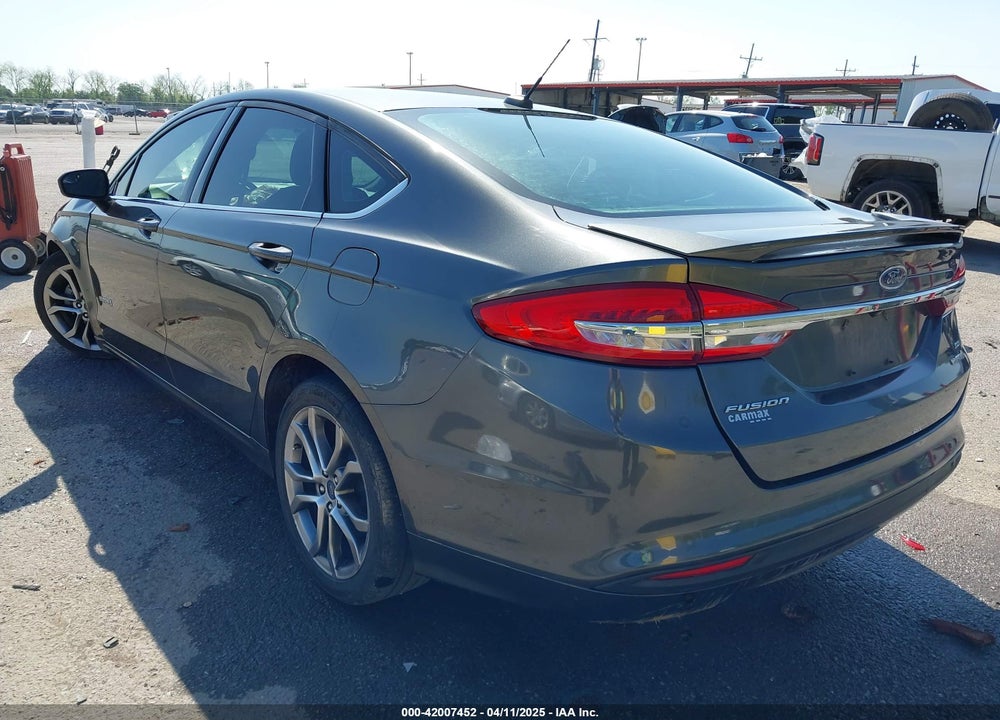 2017 FORD FUSION HYBRID VIN: 3FA6P0LU0HR195992